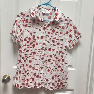 Compania Fantastica Geo Button Down